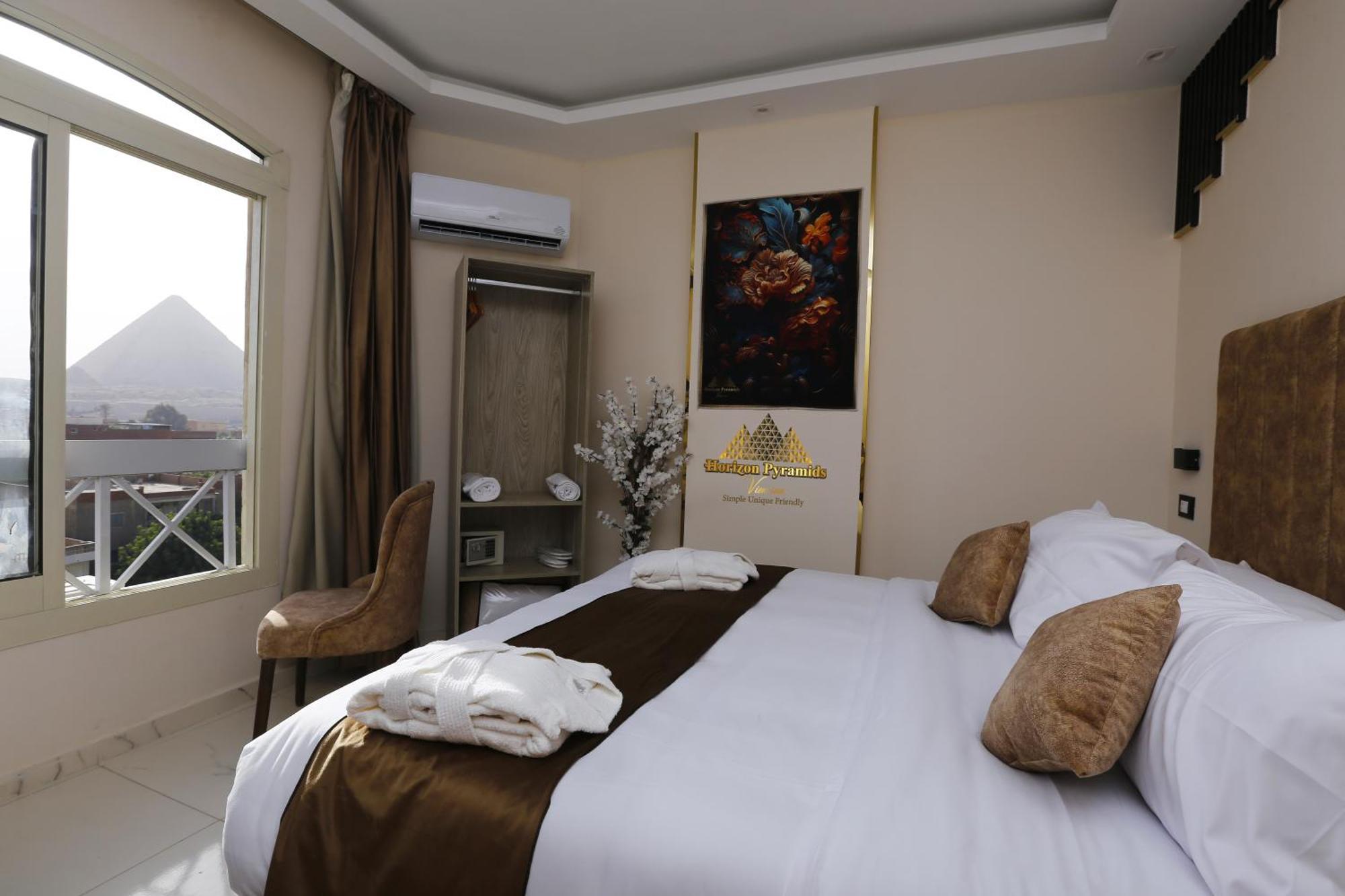 Horizon Pyramids View Inn Kafrat al Jabal Exterior photo