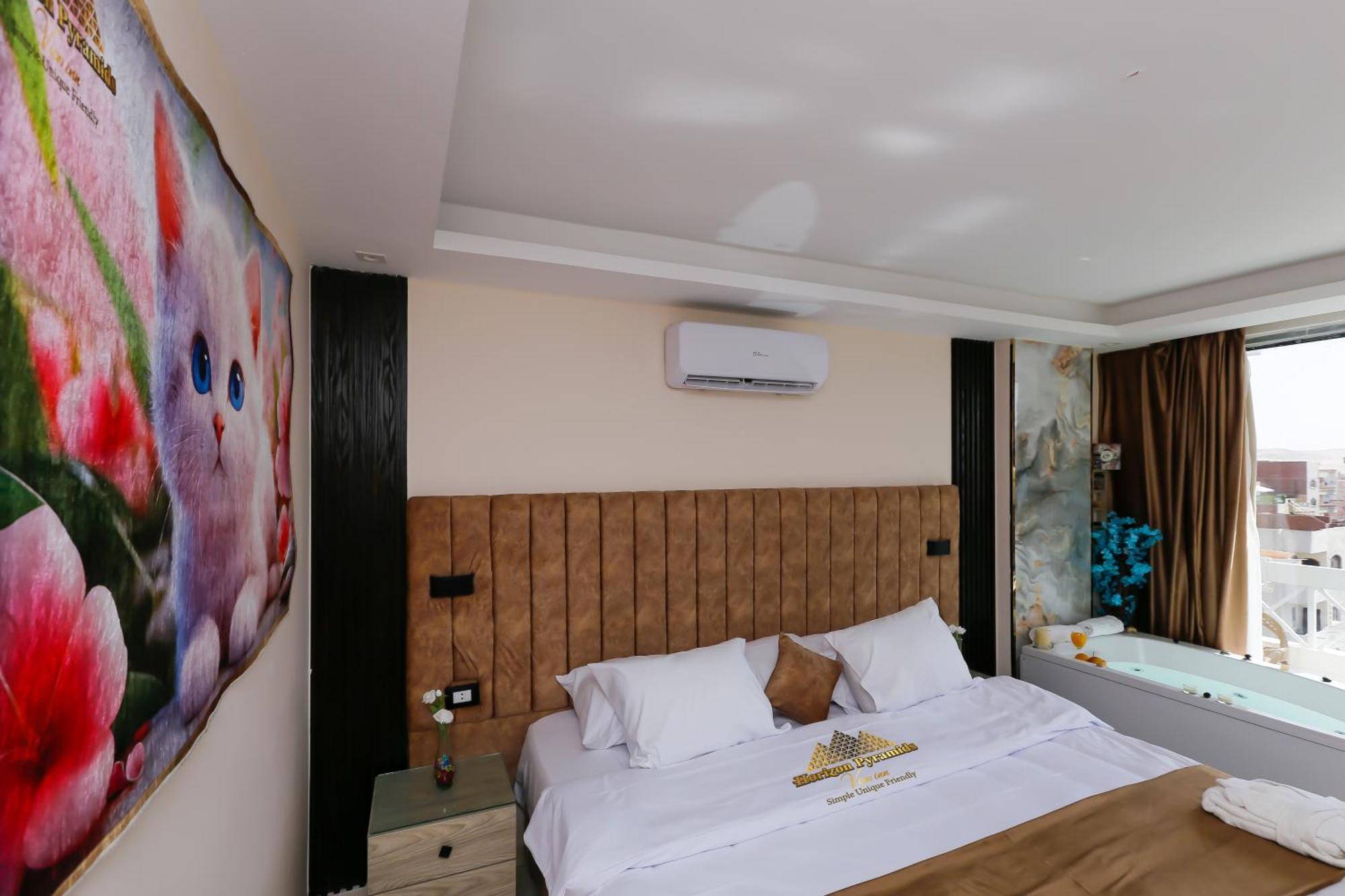 Horizon Pyramids View Inn Kafrat al Jabal Exterior photo