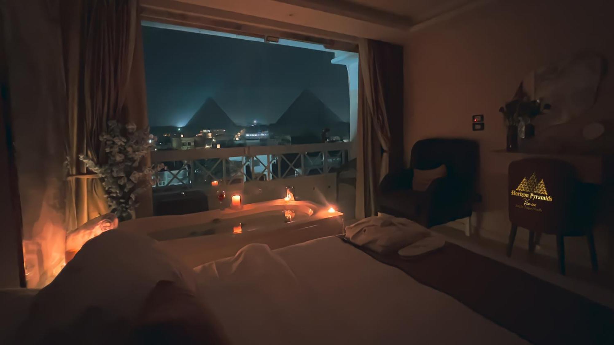 Horizon Pyramids View Inn Kafrat al Jabal Exterior photo
