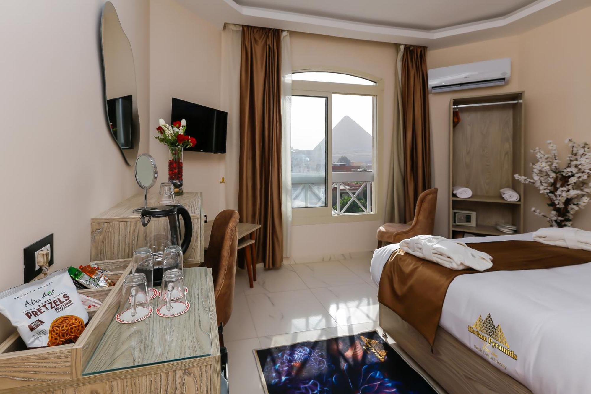 Horizon Pyramids View Inn Kafrat al Jabal Exterior photo