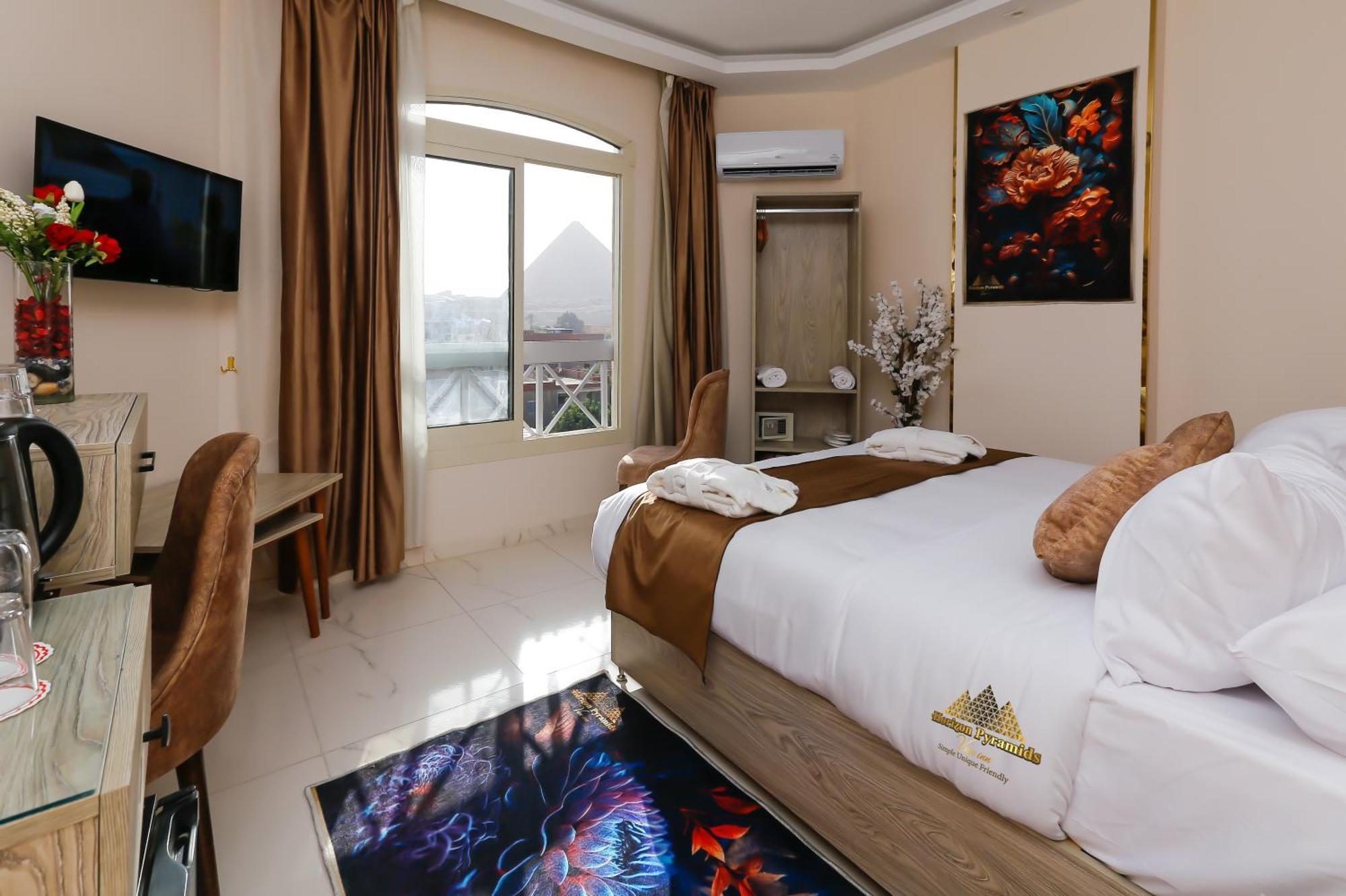 Horizon Pyramids View Inn Kafrat al Jabal Exterior photo