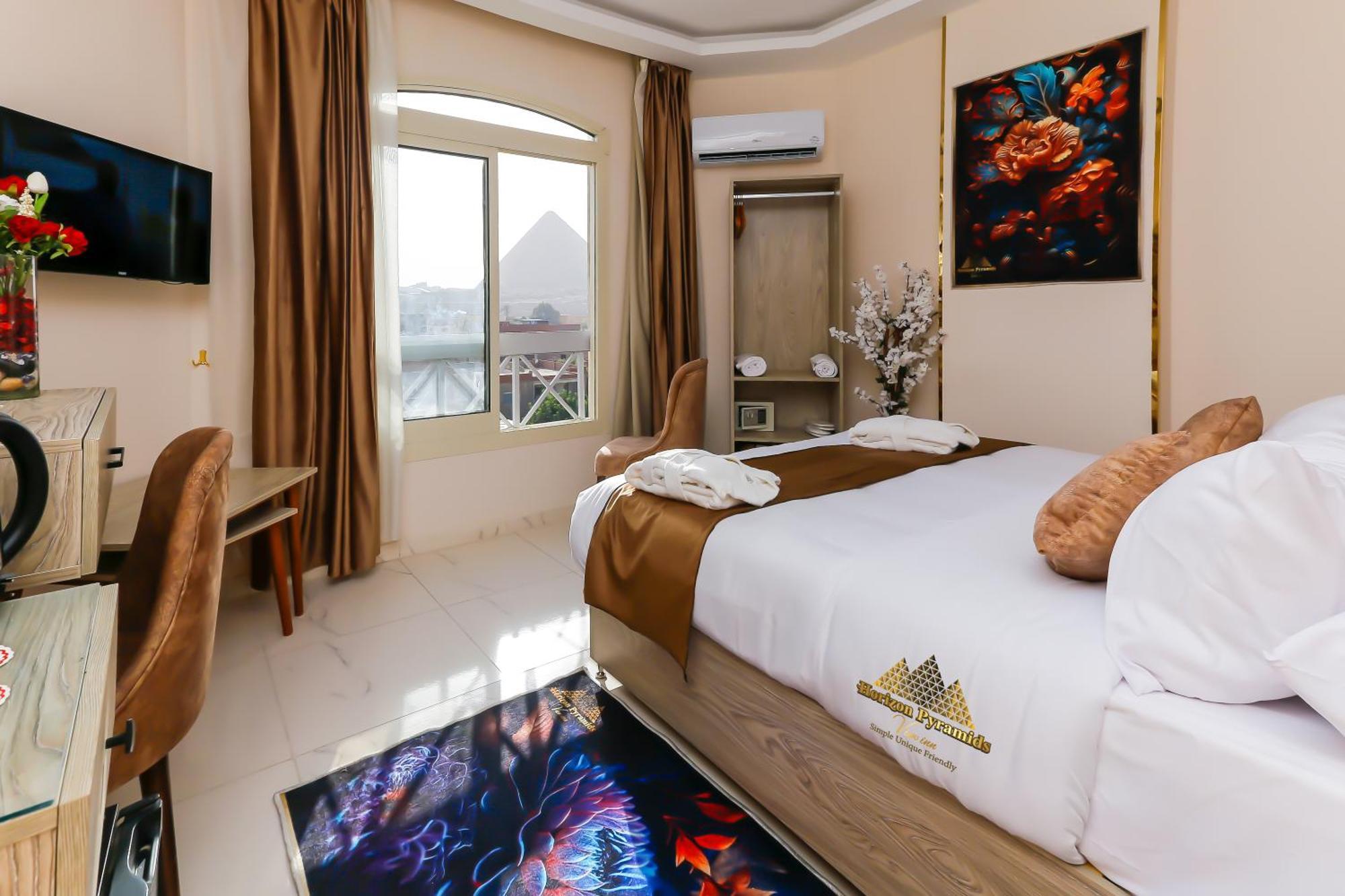 Horizon Pyramids View Inn Kafrat al Jabal Exterior photo