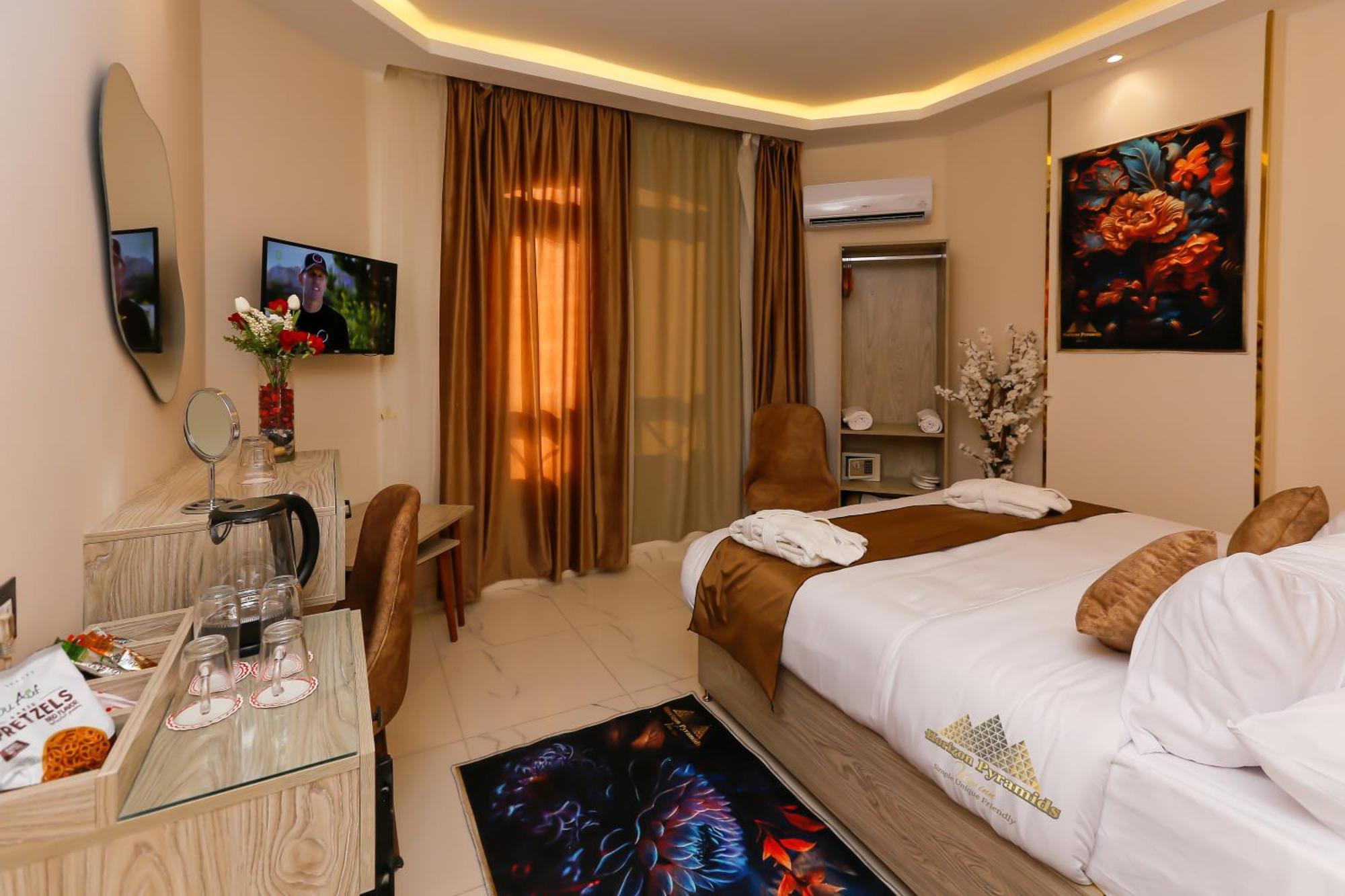 Horizon Pyramids View Inn Kafrat al Jabal Exterior photo